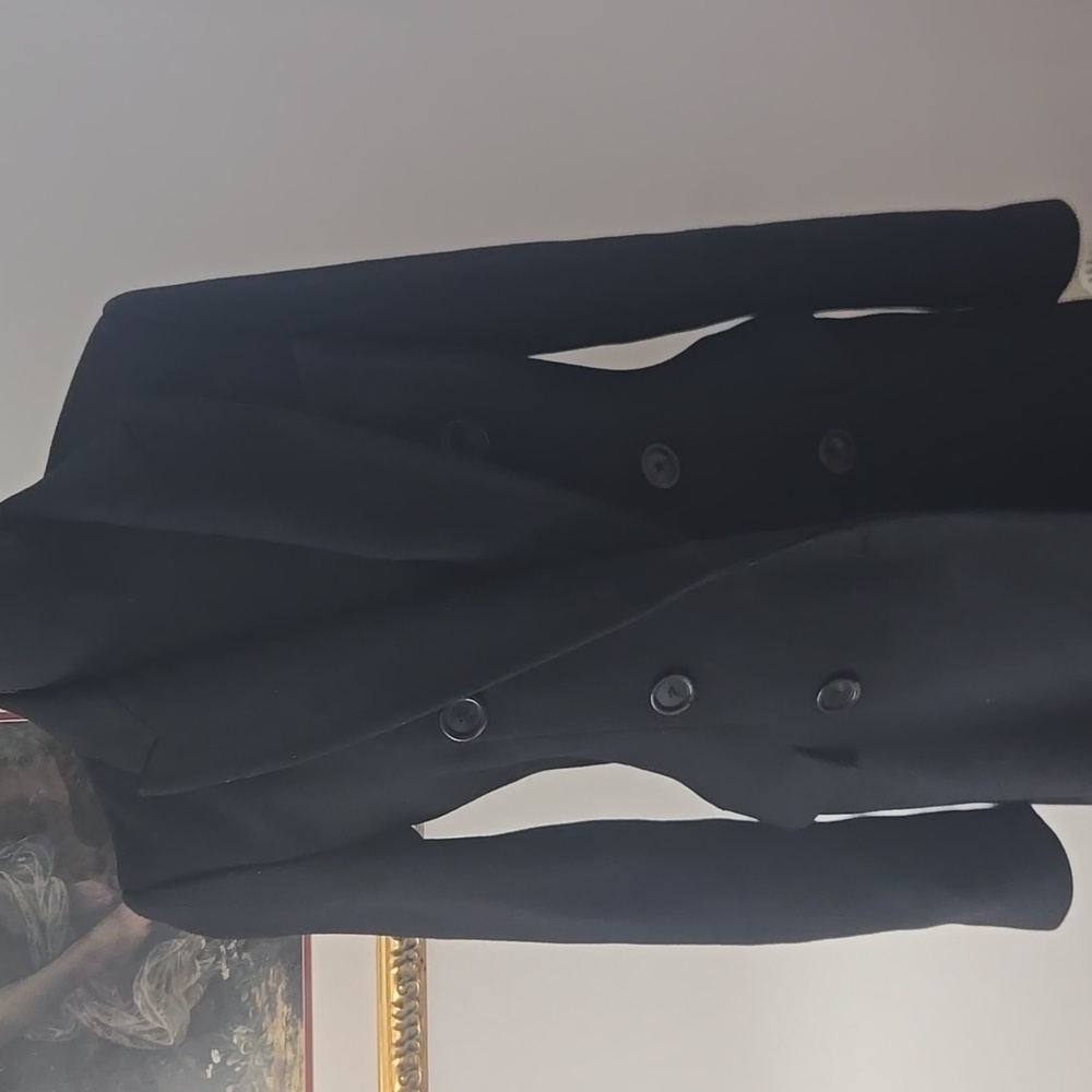 Zara Monteco Long Wool Jacket - Picture 8 of 9
